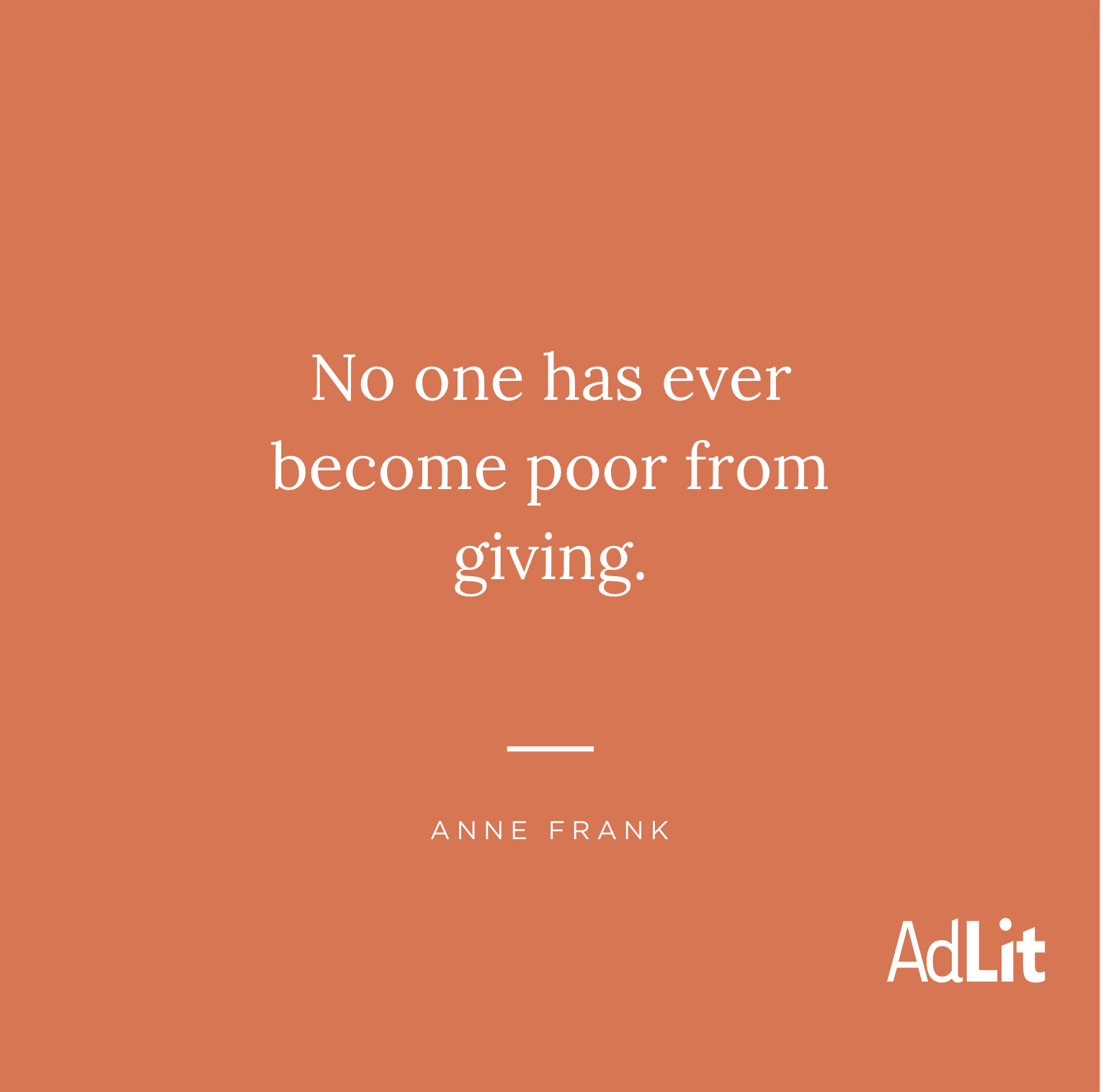 Quote from Diary of Anne Frank