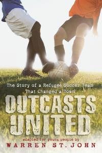 Legs of two boys playing soccer