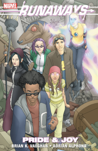 Six diverse teens walking together