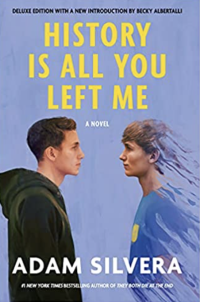 Two young men facing one another; one's image is fading away.