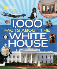 Picture of the White House with various WH related ojects.