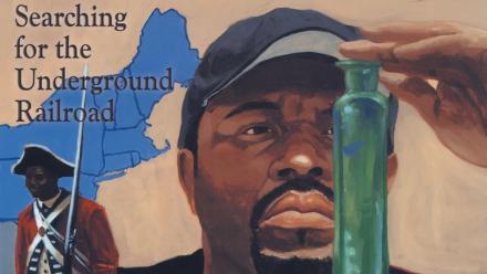Detail from book cover Freedom Roads: Searching for the Underground Railroad