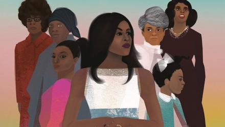 Cover detail from Brave. Black. First.: 50  African American Women Who Changed the World