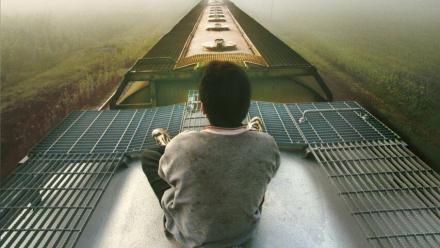 Cover detail from Enrique’s Journey: The Story of a Boy’s Dangerous Odyssey to Reunite with His Mother (Adapted for Young People)