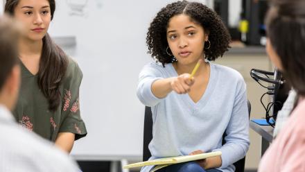 Students Debating