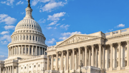 Capital building in Washington, DC