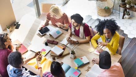 Diverse Group People Working Together Concept