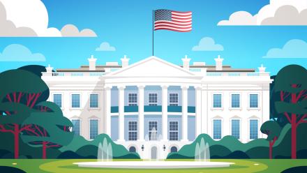 Illustration of the White House