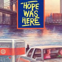 Detail from Hope Was Here book cover