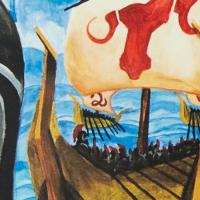 Detail from book cover The Odyssey by Homer