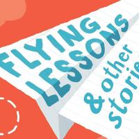 Detail from book cover Flying Lessons & Other Short Stories