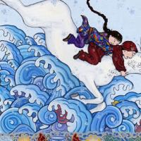 Cover detail from When the Sea Turned to Silver