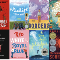 Book covers of YA and MG novels