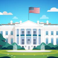 Illustration of the White House